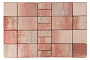 Плитка тротуарная BRAER Мозаика Color Mix Фламинго, толщина 60 мм