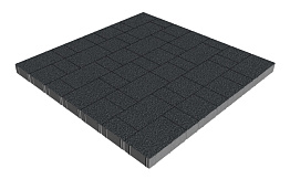 Плитка тротуарная SteinRus Новый город Лион, Native, черный, толщина 60 мм