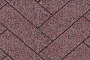 Плитка тротуарная Прямоугольник (Ла-Линия) В.5.П.10 Гранит + красный с черным 600*300*100 мм