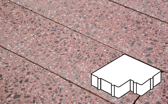 Плитка тротуарная Готика, City Granite FINO, Калипсо, Ладожский, 200*200*60 мм
