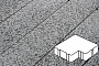 Плитка тротуарная Готика, City Granite FINO, Калипсо, Белла Уайт, 200*200*60 мм