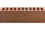 Кирпич облицовочный ЛСР красный флэшинг рустик, утолщенные стенки, М175, 250*120*65 мм