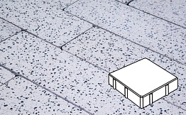 Плитка тротуарная Готика, City Granite FINO, Квадрат, Покостовский, 150*150*80 мм