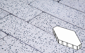 Плитка тротуарная Готика, Granite FINO, Зарядье без фаски, Покостовский, 600*400*100 мм