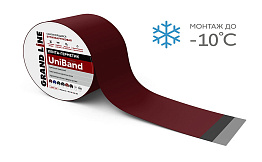 Герметизирующая лента Grand Line UniBand RAL 3005 красный, 1000*15 см