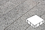 Плитка тротуарная Готика, Granite FINO, Квадрат, Цветок Урала, 300*300*100 мм