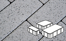 Плитка тротуарная Готика Granite FERRO, Новый Город, Белла Уайт 240/160/80*160*60 мм