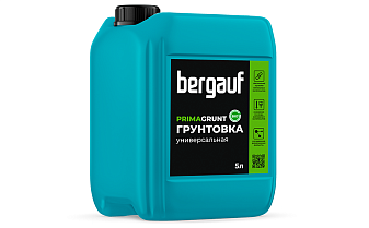 Грунтовка универсальная Bergauf PRIMAGRUNT, 5 л