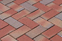 Тротуарная клинкерная брусчатка Vandersanden Vittoria коричневый, 200*100*52 мм