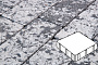 Плитка тротуарная Готика, City Granite FINERRO, Квадрат, Диорит, 300*300*100 мм