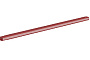 Труба снегозадерживающая овальная Borge кирпично-красная, 25*45 мм, длина 1,5 м