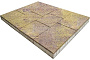 Плитка тротуарная SteinRus Инсбрук Ланс Б.5.Псм.6, Native, ColorMix Тахель, толщина 60 мм