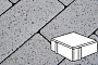 Плитка тротуарная Готика Granite FERRO, квадрат, Белла Уайт 100*100*60 мм
