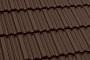 Керамическая рядовая черепица Cobert Логика Марселла коричневый