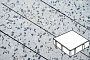 Плитка тротуарная Готика, Granite FINO, Квадрат, Грис Парга, 150*150*80 мм
