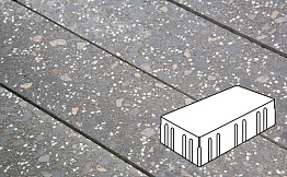 Плитка тротуарная Готика, Granite FINO, Скада без фаски, Ильменит, 225*150*100 мм