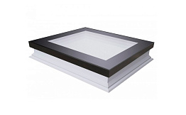 Окно для плоских крыш FAKRO DXF-D U6 без купола, 1000*1000 мм