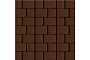 Плитка тротуарная SteinRus Инсбрук Альт Дуо, гладкая, коричневый, толщина 40 мм
