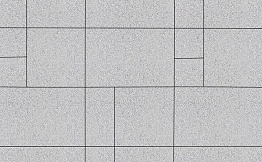 Плитка тротуарная Грандо Б.9.Ф.6см гладкий белый