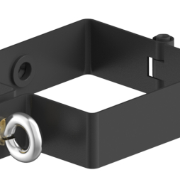 Хомут для трубы Galeco для системы STAL 2 D 125/80*80 мм, RAL 7015