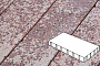 Плитка тротуарная Готика, Granite FINERRO, Плита без фаски, Сансет, 600*200*100 мм
