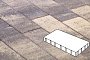 Плитка тротуарная Готика Natur, Плита, Танго, 600*200*60 мм