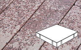 Плитка тротуарная Готика, City Granite FINERRO, Квадрат, Сансет, 500*500*100 мм