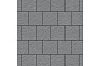 Плитка тротуарная SteinRus Валенсия Б.3.К.8, Old-age, серый, 300*300*80 мм