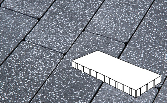 Плитка тротуарная Готика, Granite FINO, Плита, Суховязский, 900*300*80 мм