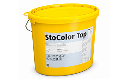 Фасадная матовая акриловая краска StoColor Top weiss, белая, 15 л