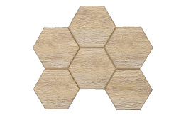 Мозаика Hexagon Ametis Selection SI01, неполированный, 285*250*10 мм