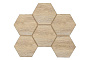 Мозаика Hexagon Ametis Selection SI01, неполированный, 285*250*10 мм