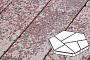 Плита тротуарная Готика Granite FINERRO, полигональ, Сансет, 893*780*80 мм