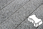 Плитка тротуарная Готика, City Granite FINO, Катушка, Белла Уайт, 200*165*60 мм