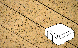 Плитка тротуарная Готика, City Granite FERRO, Старая площадь, Жельтау, 160*160*60 мм