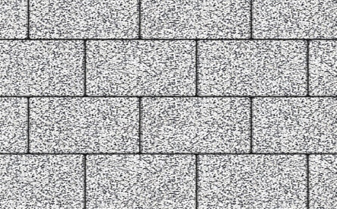 Плитка тротуарная Прямоугольник (Ла-Линия) Б.1.П.8 Стоунмикс белый с черным, 300*200*80 мм