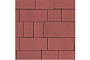 Плитка тротуарная SteinRus Инсбрук Тироль Б.4.Псм.6, гладкая, красный, толщина 60 мм