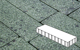 Плитка тротуарная Готика, Granite FINO, Плита, Порфир, 500*125*100 мм