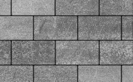 Плитка тротуарная Прямоугольник (Ла-Линия) Б.10.П.8 Искусственный камень шунгит, 300*150*80 мм