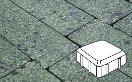 Плитка тротуарная Готика, City Granite FINO, Старая площадь, Порфир, 160*160*60 мм