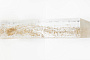 Стеклянный кирпич S.Anselmo Gold Glitter, 246*53*53 мм
