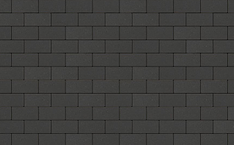 Тротуарная плитка Steingot Моноцвет, Прямоугольник, черный, 200*100*100 мм