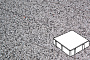 Плитка тротуарная Готика, City Granite FINERRO, Квадрат, Белла Уайт, 150*150*60 мм