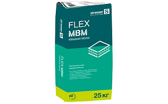 Плиточный клей среднеслойный strasser FLEX MBM, 25 кг