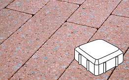 Плитка тротуарная Готика, Granite FINERRO, Старая площадь, Травертин, 160*160*60 мм