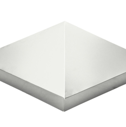 Колпак на столб Grand Line, 0,5 Satin, RAL 9003, 390*390 мм