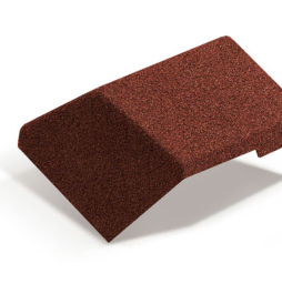 Наконечник ребрового конька Metrotile, Red