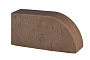 Печной кирпич радиусный полнотелый Lode Brunis F17 гладкий, 250*120*65 мм
