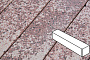 Плитка тротуарная Готика Granite FINERRO, ригель, Сансет 360*80*80 мм