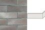 Клинкерная плитка угловая Terramatic Koro Grey АС, 185*71*60*14 мм